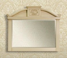 Зеркало Belbagno Un Classico BB45S/PBA, Bianco Antico