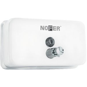 Диспенсер для мыла Nofer INOX 03002.W белый