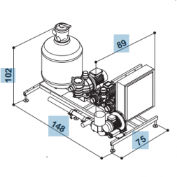 Комплект оборудования Jacuzzi Spa Pack 9442-8402