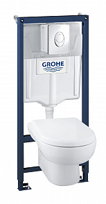 Комплект унитаз Grohe Solido Ceramic 39191000 с инсталляцией