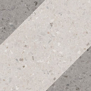 Керамогранит DROPS NATURAL BIT DECOR GREY (108802) 18.5x18.5 от WOW