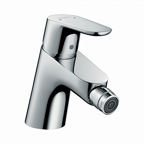 Смеситель для биде hansgrohe Focus 31928000 Eco картридж, со сливным гарнитуром хром