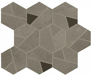 Мозаика ATLAS CONCORDE BOOST PRO TAUPE MOSAICO HEX COFFEE A0QP 25 х 28.5