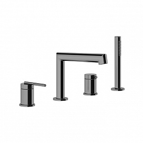 Смеситель для ванны Gessi Ingranaggio 63537#707 черный