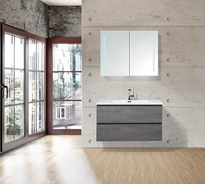 Тумба под раковину BelBagno Luce LUCE-600-2C-SO-PT, Stone (камень)