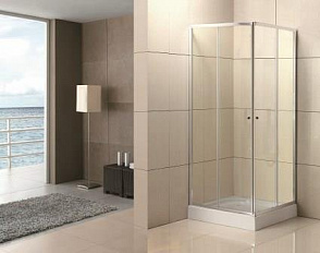 Душевой уголок BelBagno Uno UNO-195-AH-2-100/80-C-Cr