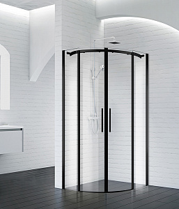 Душевой уголок BelBagno Acqua ACQUA-R-2-100-C-NERO