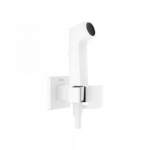 Гигиенический душ hansgrohe Bidette E 29233700 со смесителем, белый матовый