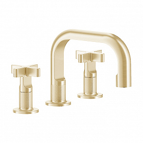 Смеситель для раковины Gessi Inciso 58112#246 золото