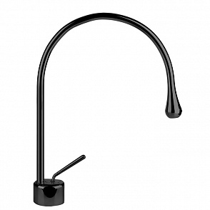 Смеситель для раковины Gessi Goccia 33602#299 черный матовый