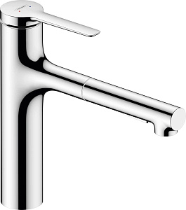 Смеситель для кухни hansgrohe Zesis M33 74801000 с вытяжным душем