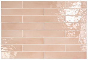 Настенная плитка MANACOR BLUSH PINK (26924) 6.5x40 от Equipe Ceramicas