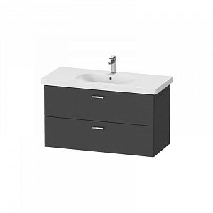 Тумба под раковину Duravit Xbase 100 XB619304949 графит матовый