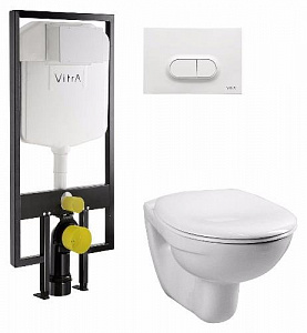 Комплект унитаз Vitra Normus 9773B003-7201 с инсталляцией