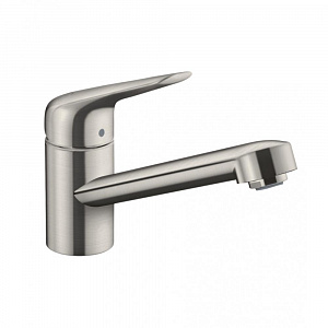 Смеситель для кухни hansgrohe Focus M42, 100 1jet 71808800 сталь