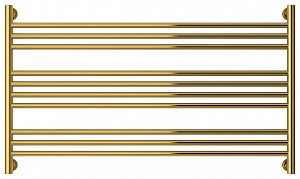 Полотенцесушитель водяной Сунержа Богема L 600х1100 03-0202-6011 золото