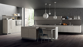 Кухня Scavolini Mood прямая с островом