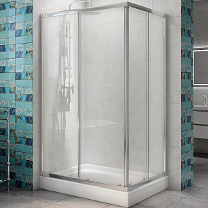 Душевой уголок BelBagno Due 120x80 DUE-AH-2-120/80-C-Cr