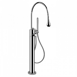 Смеситель для ванны Gessi Goccia 24978#279 белый матовый