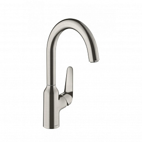 Смеситель для кухни hansgrohe Focus M42 71802800 сталь