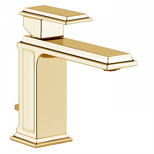 Смеситель для раковины Gessi Eleganza 46001#087 золото