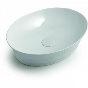 Раковина White Ceramic Idea Oval 50 W1020701