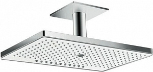 Верхний душ hansgrohe Rainmaker Select 24006400 с потолочным подсоединением, белый/хром