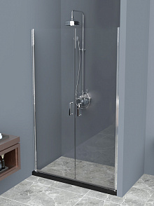 Душевая дверь в нишу BelBagno Uno UNO-B-2-110-C-Cr