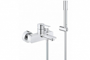 Смеситель для ванны Grohe Lineare New 33850001 с душевым гарнитуром