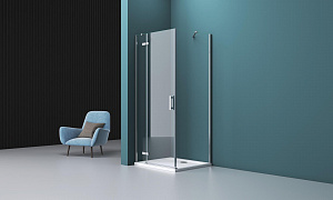 Душевой уголок BelBagno Kraft KRAFT-A-12-100-C-Cr-R