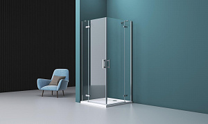 Душевой уголок BelBagno Kraft KRAFT-A-22-80-C-Cr