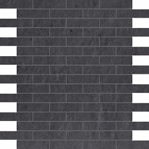 Мозаика Creta Notturno Brick Mosaico 30.5x30.5 (17720) FAP Ceramiche