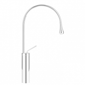 Смеситель для раковины Gessi Goccia 33609#279 белый матовый