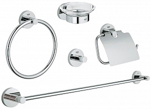 Набор аксессуаров (5 предметов) Grohe Essentials 40344001