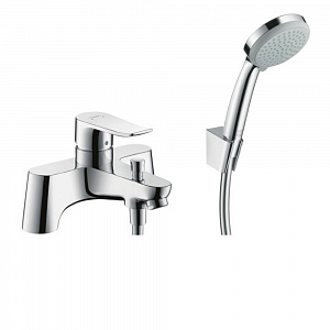 Смеситель для ванны hansgrohe Metris 31422000 с душем