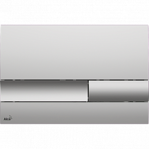 Клавиша смыва Alcadrain Basic M1732 хром - матовая