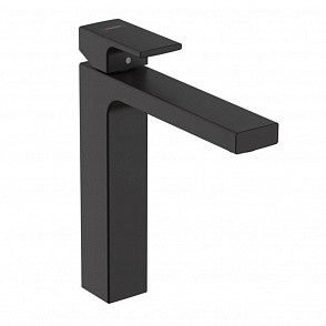 Смеситель для раковины hansgrohe Vernis Shape 230 71562670 матовый черный