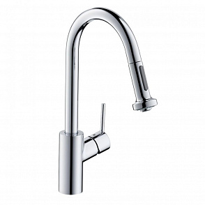 Смеситель для кухни hansgrohe Talis M52 73863000 с вытяжным душем