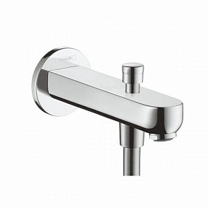 Излив для ванны hansgrohe Metris S 31417000 с переключателем на душ