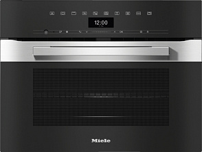 Компактный духовой шкаф с СВЧ Miele H7440BM EDST/CLST