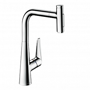 Смеситель для кухни hansgrohe Talis Select M51 73867000 с вытяжным душем