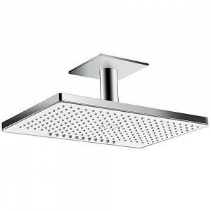 Верхний душ встраиваемый hansgrohe Rainmaker Select 460 2jet EcoSmart 24014400 белый/хром