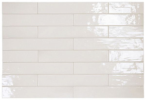 Настенная плитка MANACOR WHITE (26929) 6.5x40 от Equipe Ceramicas