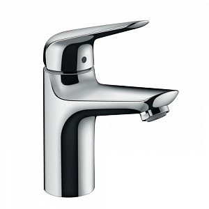 Смеситель для раковины hansgrohe Novus 100 CoolStart 71032000 со сливным клапаном Push-Open