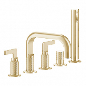 Смеситель для ванны Gessi Inciso 58040#246 золото