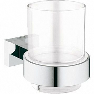 Стакан с держателем Grohe Essentials Cube 40755001