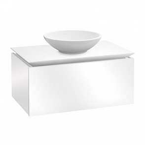 Тумба под раковину Villeroy&Boch Legato B10200DH, белый глянец