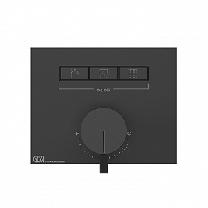 Смеситель для душа Gessi Hi-Fi 63081#299 черный матовый