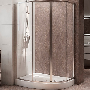 Душевой уголок BelBagno Due 100x80 DUE-RH-2-100/80-C-Cr