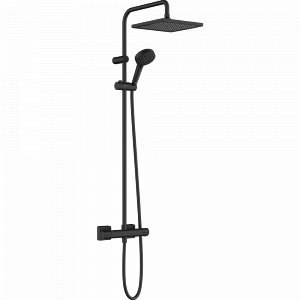 Душевая стойка hansgrohe Vernis Blend Showerpipe 240 1jet EcoSmart 26429670 черный матовый